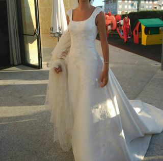 Vestido novia blanco