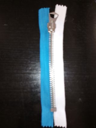 20 Cerniere Lampo Metallo 2 Toni cm 14