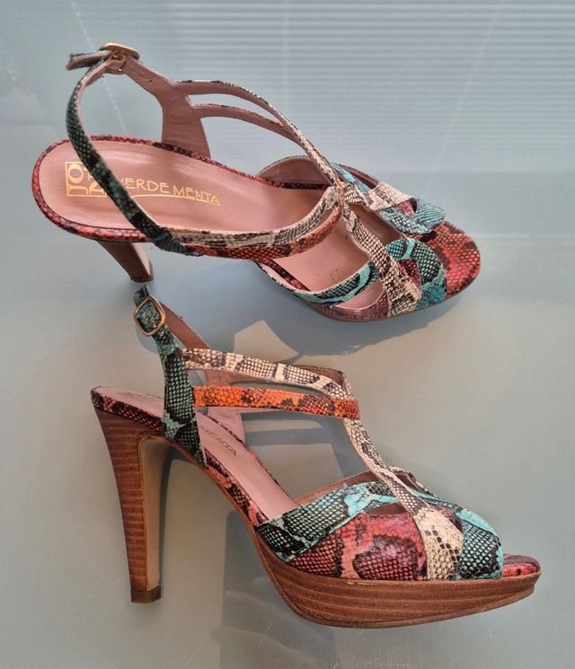 Sandalias Verdementa multicolor 37