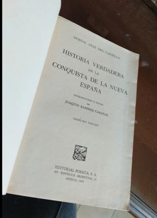 Historia verdadera de la conquista de Nueva España