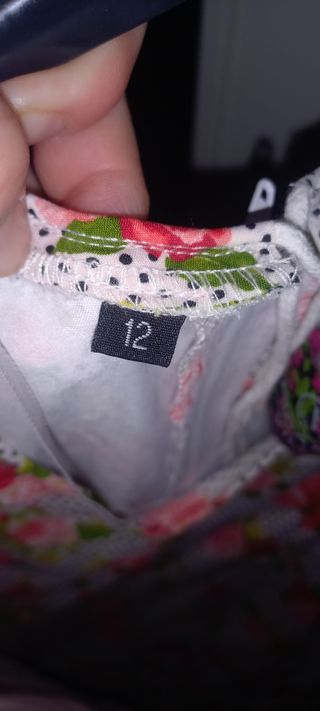 Traje Flamenca Flores - Talla 12