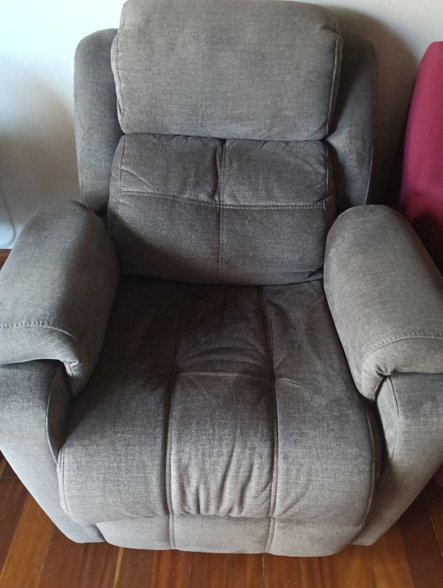 Sillón tapizado relax eléctrico Draco Corte Inglés
