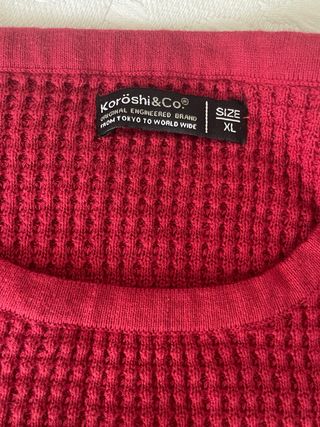 Jersey Koroshi&Co Rojo XL