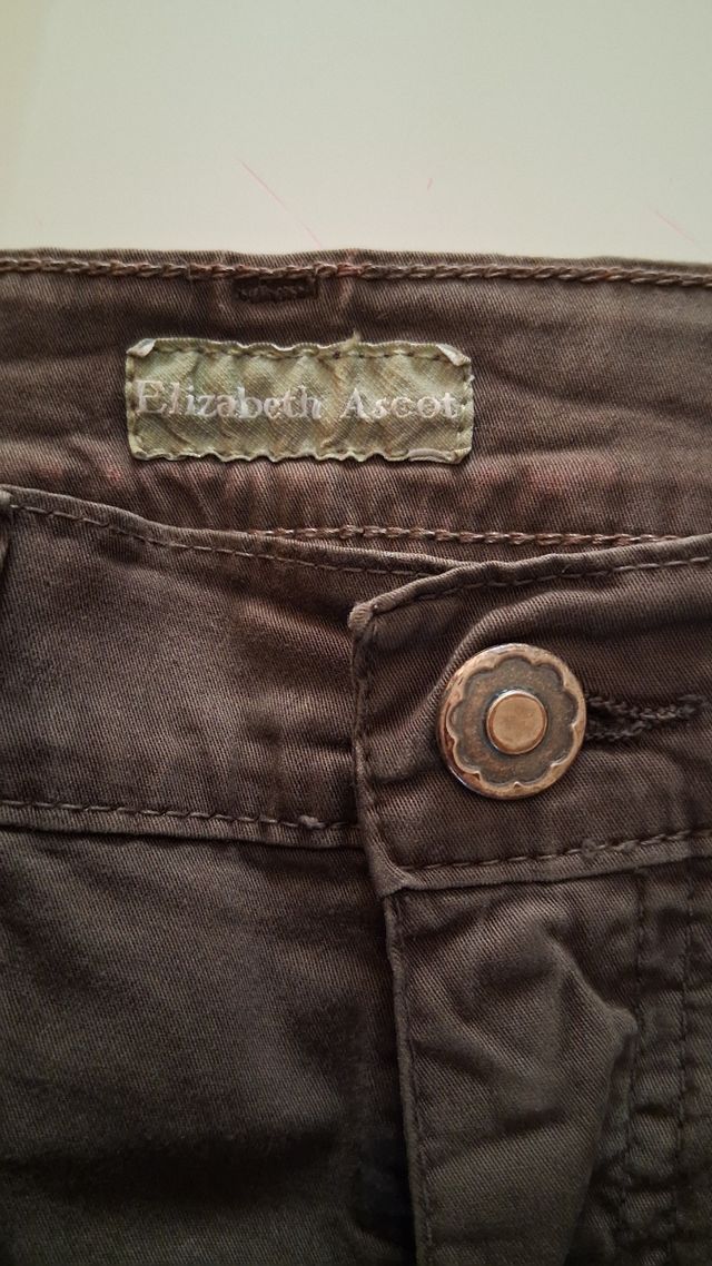 Pantaloni Elizabeth Ascot in cotone 