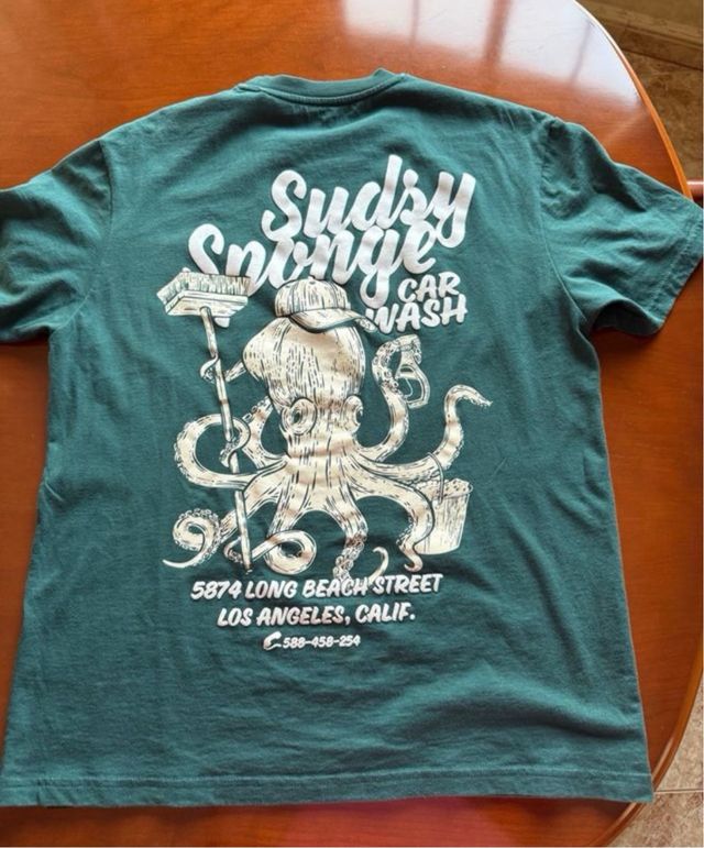 Camiseta Pull Bear XS - Sudsy Sponge