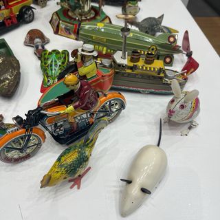 Lotto Giocattoli Vintage in Latta