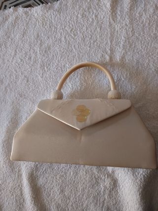 Bolso de fiesta crema - Elegante
