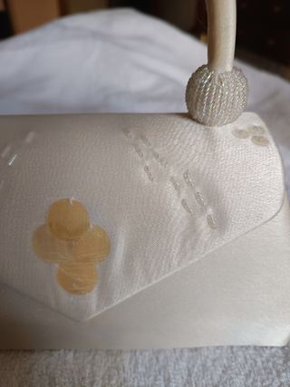 Bolso de fiesta crema - Elegante
