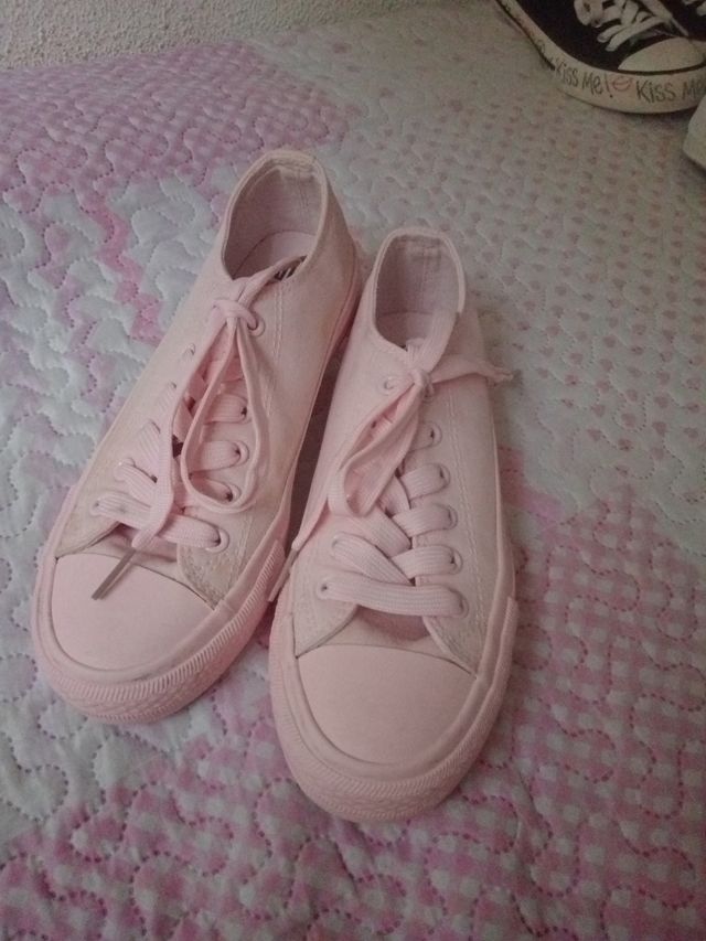 Zapatillas NYC rosa niña - talla 36