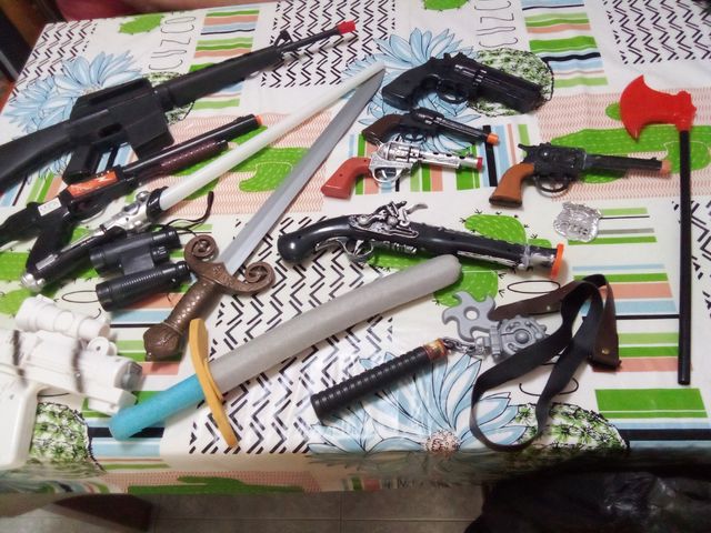 Lote de juguetes de imitación