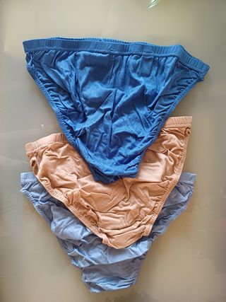 3 Slip Uomo Master in puro cotone. Tg.3/S