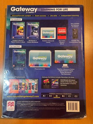 LIBROS INGLES GATEWAY B1 STUDENTS AND WORKBOOK 