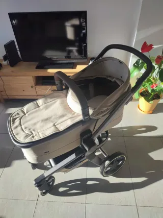 Joolz Hub+ carrito y capazo bebé beige