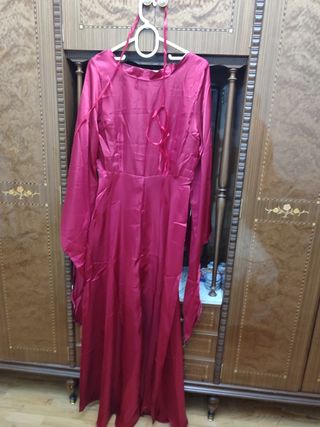 Abito medievale rosso