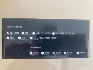 Abbaglianti LED H7 Auto/moto