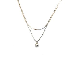collar plata 925mm 18.5 5cm