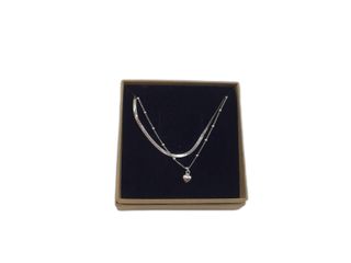 collar plata 925mm 18.5 5cm