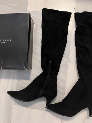Botas Cortefiel negras, talla 41