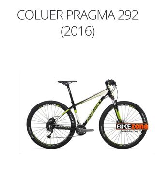 Bicicleta Coluer Pragma 292 (2016)