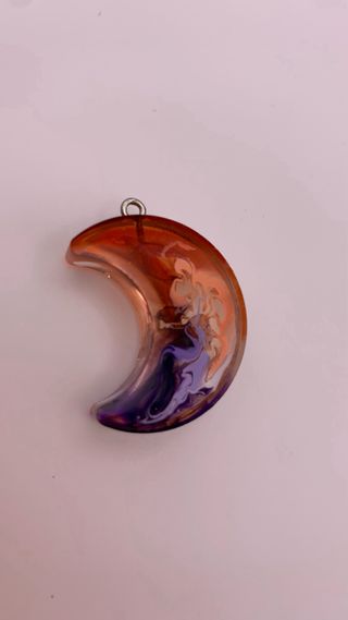 Luna color Naranja-Morado