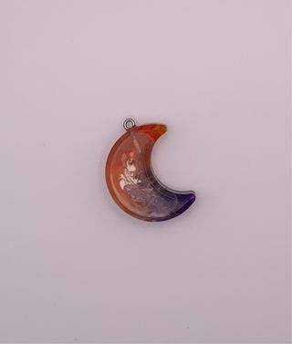 Luna color Naranja-Morado