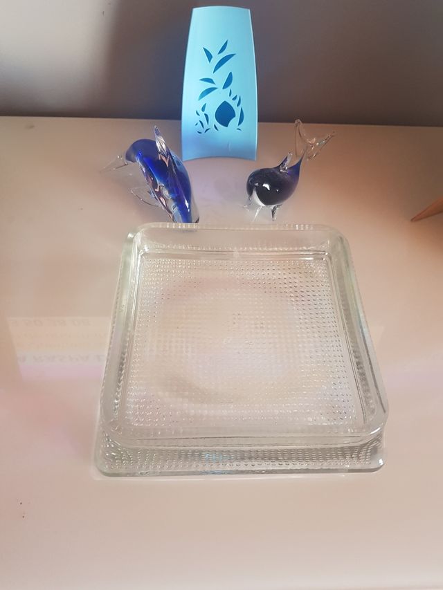 Cenicero de cristal - Diseño pavé