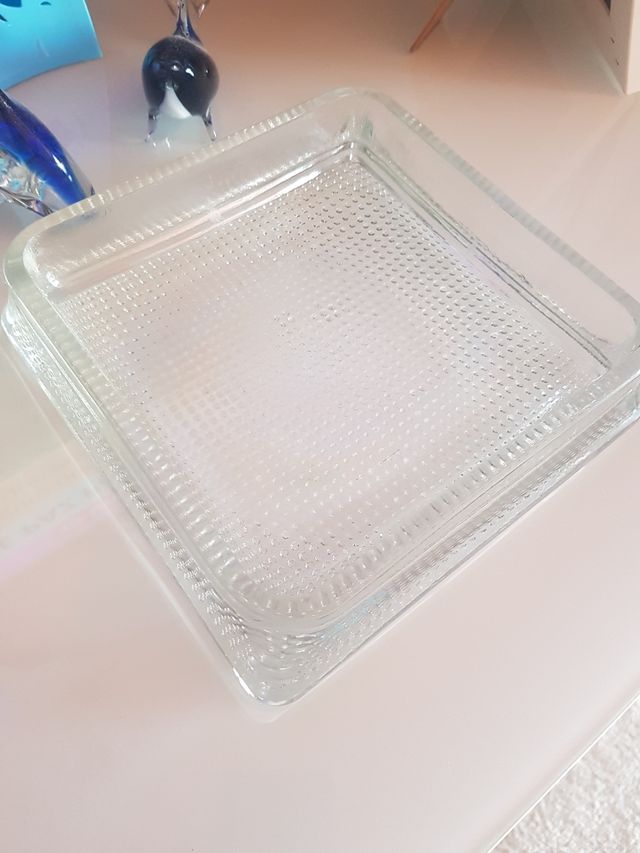 Cenicero de cristal - Diseño pavé