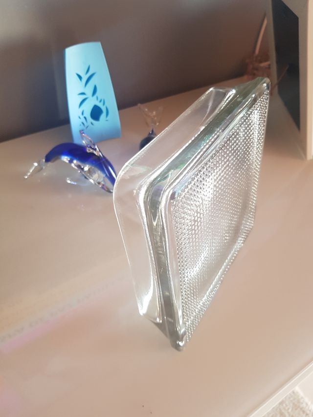 Cenicero de cristal - Diseño pavé