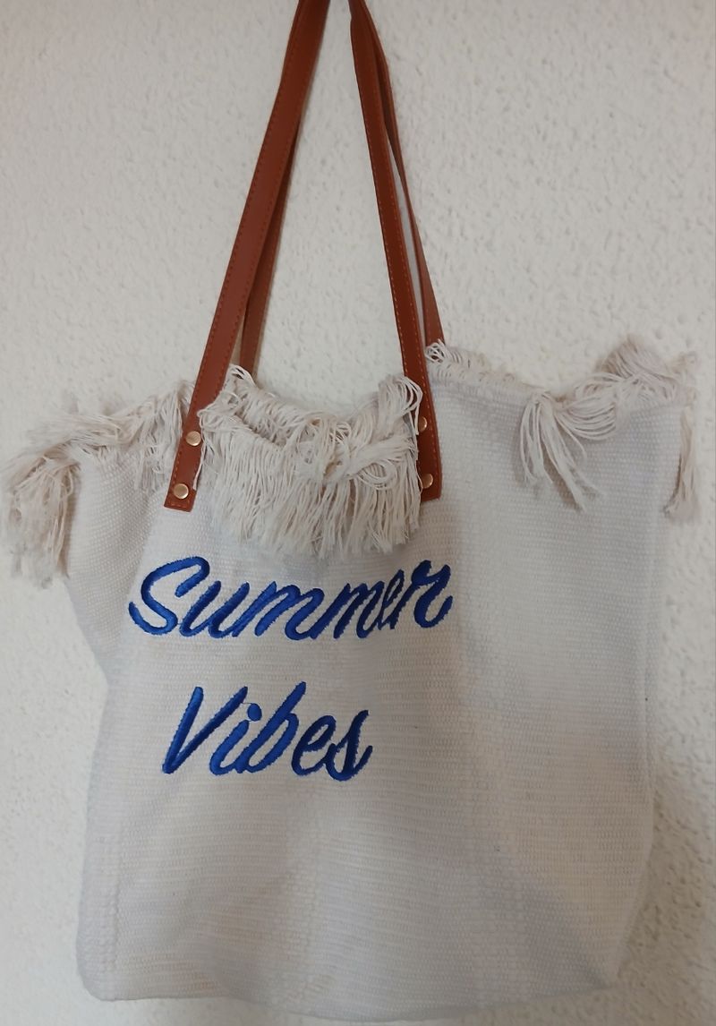 Borsa da spiaggia 'Summer Vibes' di seconda mano per EUR su