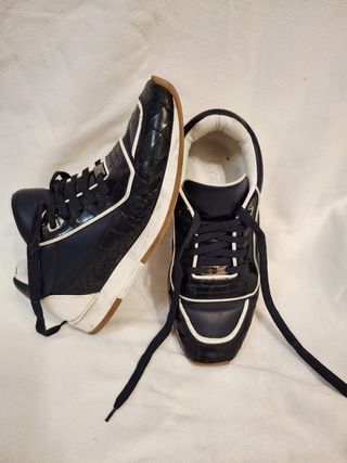 Zapatillas Jimmy Choo Azul Marino. Signos de uso t