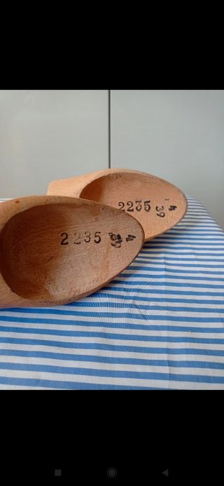 Tendiscarpe legno vintage