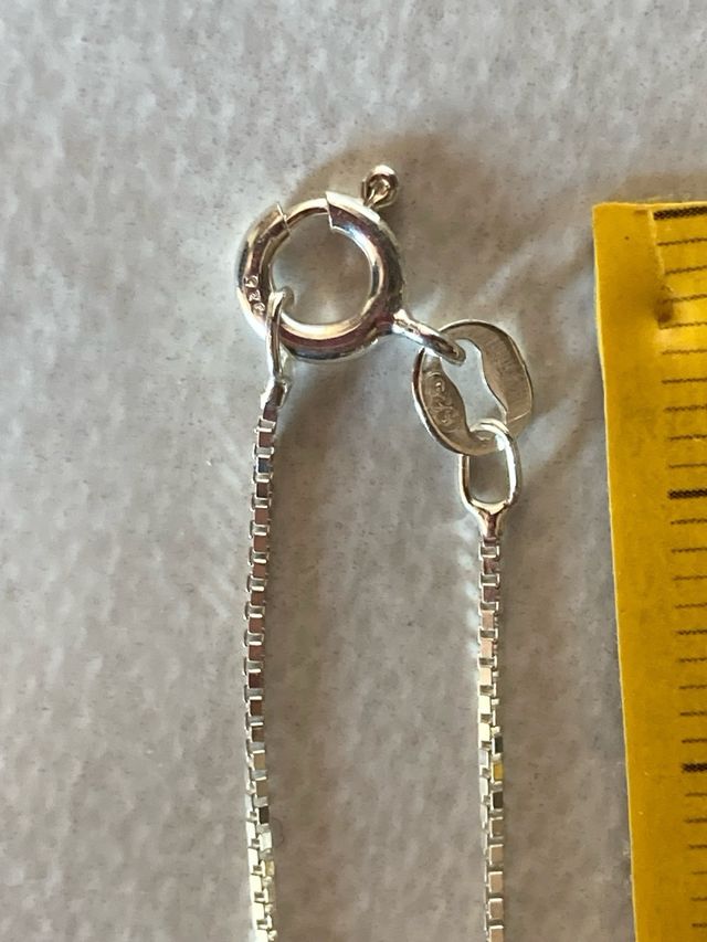 Collana con ciondolo coccinella in argento