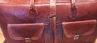 Maleta Cuero Marrón Vintage
54x28x31