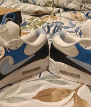 Nike Air Max Dawn (37.5) Azul-Blanco