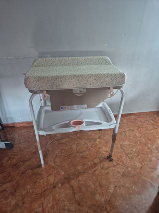 Bañera-cambiador bebé
