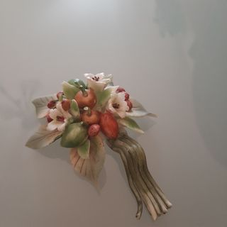 Bouquet Capodimonte: 3 pezzi