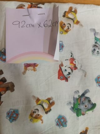 Retales tela flores & ositos y más motivos