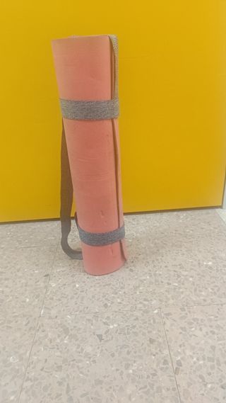 Esterilla yoga rosa