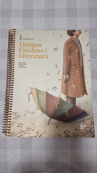 Llibre Literatura Catalana 1er Batxillerat