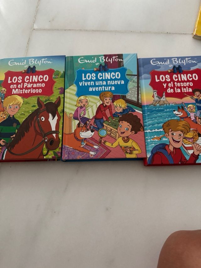 Lote tres libros Enid Blyton