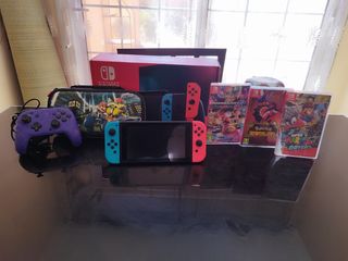 Nintendo Switch - Azul/Rojo
