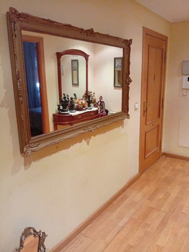 Espejo antiguo dorado - Entrada.ULTIMO PRECIO