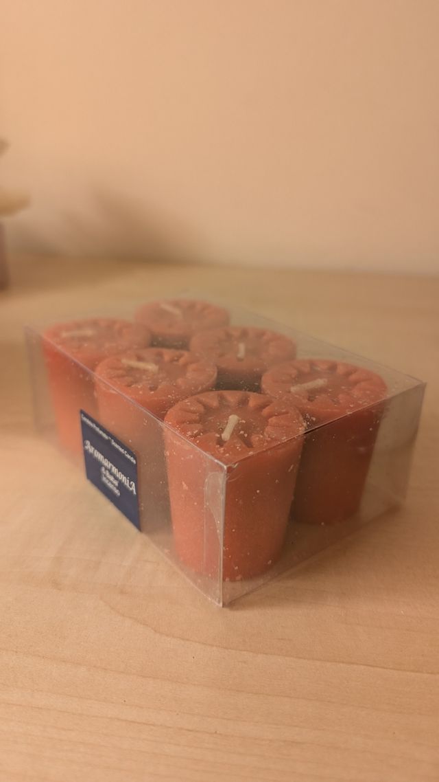 Variedad de velas sin usar