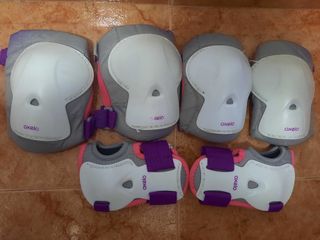 Patines Oxelo niña + protecciones