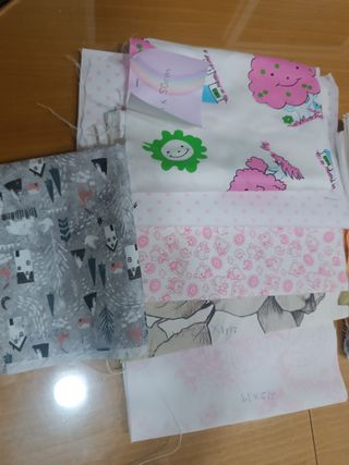 Retales de tela infantiles 70x40cm