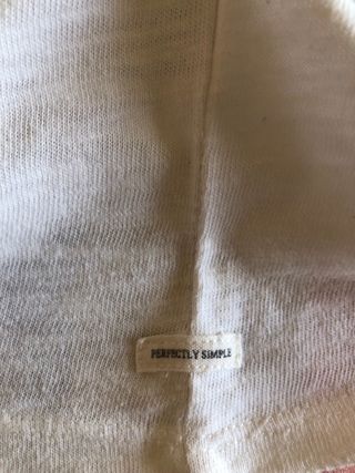 Camiseta Zara blanca - botones.