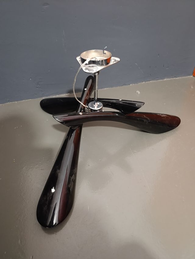 Lampara techo moderna negra