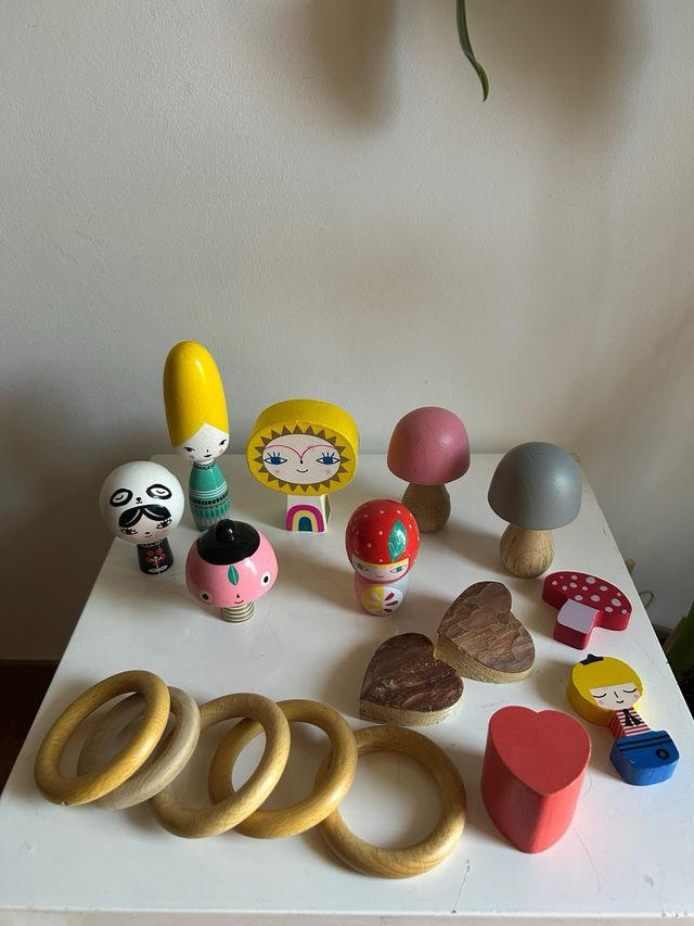 Figuras madera Mr Sun and Friends Petit Monkey