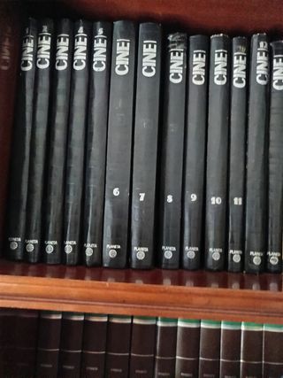 Enciclopedia del cine de SalvatTrece volúmenes.