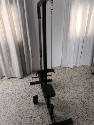 Máquina de remo de espalda